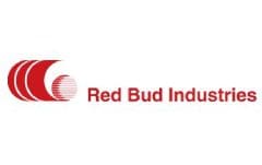A red bud industries logo is shown.