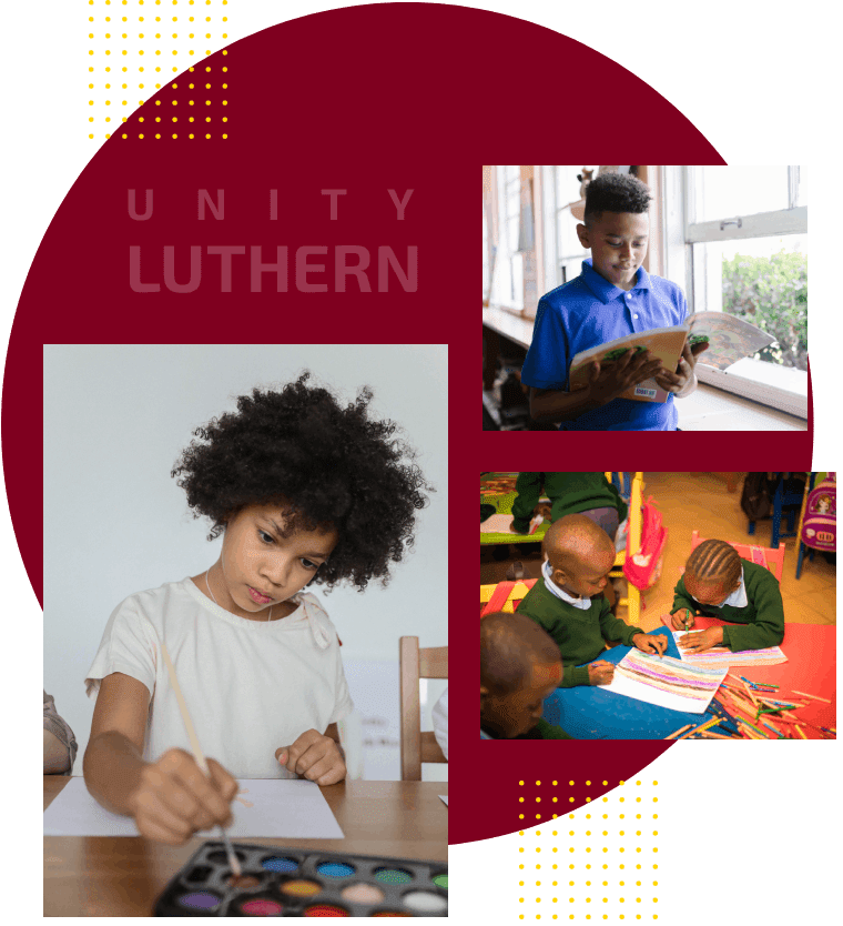 A collage of three different people doing crafts.